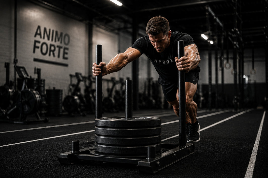 HYROX Training mit dem Movement Laufen. 