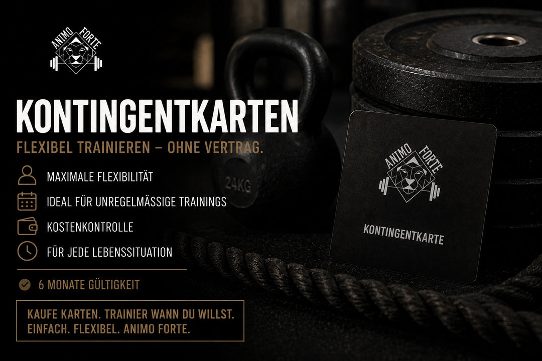Unsere Preise bei Animo Forte.