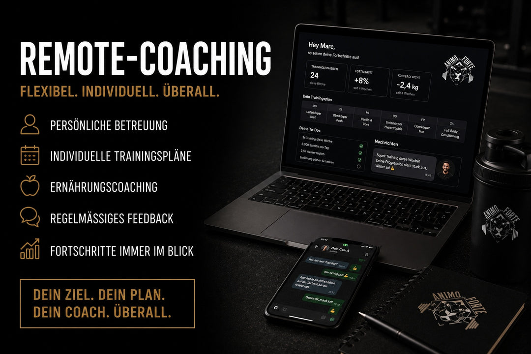 Remote Coaching als Bild, um Werbung auf der Webseite tätigen zu können.